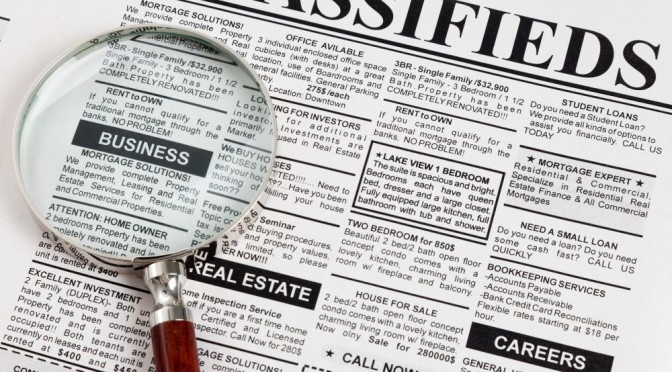 Where can you find digital and printed Michigan classified ads?