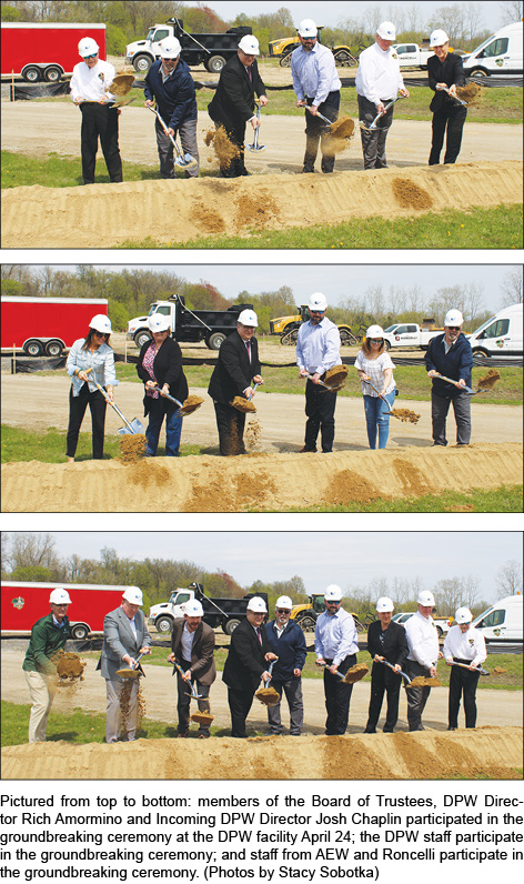 Jack Rigby Dpw Groundbreaking for major DPW building expansion – The Record
